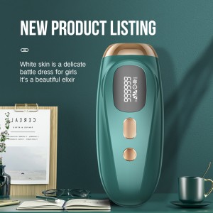 IPL Λέιζερ αποτρίχωση Φορητή συσκευή αφαίρεσης τρίχας IPL Epliator Μόνιμη αφαίρεση μαλλιών λέιζερ