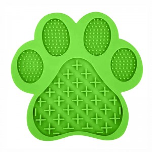 Σιλικόνη γλείψιμο χαλάκια με αναρρόφηση στον τοίχο για σκύλους κατοικίδιων ζώων