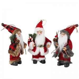 8 \\\\ \\\"ιντσών Χριστούγεννα santa claus στολίδια διακοσμήσεις δέντρο κρέμονται ειδώλια συλλογή κούκλα κρεμαστό κόσμημα μικρή παραδοσι...