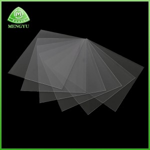 Υψηλής διαφανής υλικό φύλλων PVC πλαστικό φιλμ πλαστικό πτυσσόμενο κουτί κουτί κουτί εκτύπωσης συσκευασίας