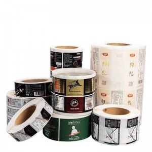 Μια ετικέτα που μπορεί να εκτυπώσει το λογότυπο του πελάτη