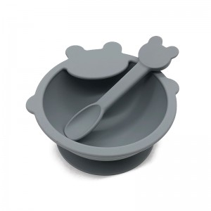 Τροφίμων Βαθμός σιλικόνης μωρών με αναρρόφηση, σίτιση για το μωρό