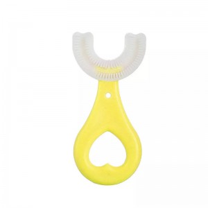 Εργοστασιακή προσφορά, χειροκίνητη οδοντόβουρτσα για τα παιδιά, σιλικόνη U-shape στοματική περιποίηση βούρτσα καθαρισμού, καθαριστ...