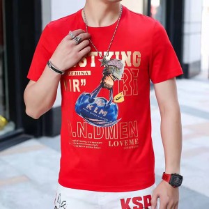 Ανδρικά ψηφιακά εκτύπωσης T-shirt