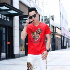 Men \\\\\'s πλεκτό t-shirt