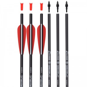 Elongarrow 116048 20inches 7.62 * 8.8mm Rollfiberglass μπουλόνια για το κυνήγι υπαίθρου Crossbow