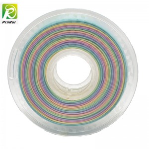 Pinrui 3D εκτυπωτής 1.75mm Pla Rainbow νήμα για τον εκτυπωτή 3D