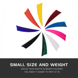 Elongarrow 172313 3inches Shield Τουρκία φτερό για τα βελανίδια βέλη