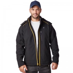 2022 εργοστάσιο άμεση ηλεκτρική θέρμανση χειμωνιάτικων παλτών για άνδρες