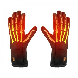 Ηλεκτρικά αδιάβροχα ζεστά γάντια για σκι, ρυθμιζόμενα γάντια θέρμανσης μπαταρίας για άνδρες/women