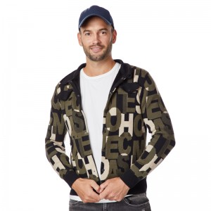 Spotty στυλ παλτό για άνδρες, επαναφορτιζόμενη μπαταρία θερμαινόμενη ρούχα