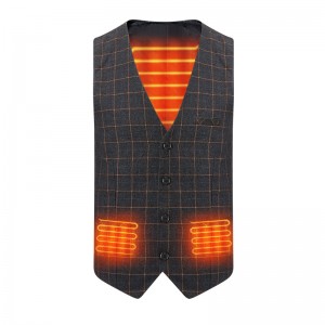 Hot Selling Stylish θερμαινόμενους άνδρες γιλέκο με μπαταρία