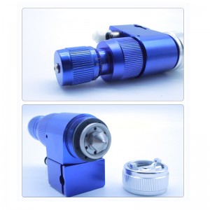 Αυτόματο πυροβόλο όπλο ψεκασμού ισχύος 0.8/1.2 mm Βιομηχανικό ψεκασμό ψεκασμού Πνευματικό εργαλείο βαφής Χαμηλή πίεση Ρυθμιζόμενη