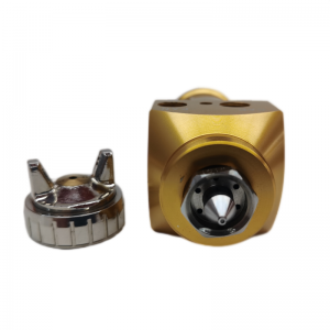 Αυτόματο πυροβόλο όπλο ψεκασμού αέρα 0.8/1.2 mm Ακροφύσιο Βιομηχανικό ψεκασμό Πνευματικό εργαλείο βαφής Χαμηλή πίεση Ρυθμιζόμενη γι...