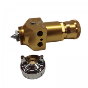 Αυτόματο πυροβόλο όπλο ψεκασμού αέρα 0.8/1.2 mm Ακροφύσιο Βιομηχανικό ψεκασμό Πνευματικό εργαλείο βαφής Χαμηλή πίεση Ρυθμιζόμενη γι...