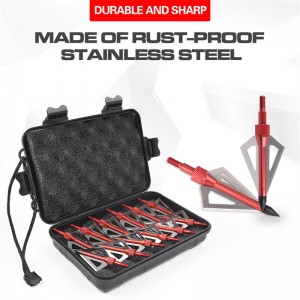 Elongarrow 15B005 100Grain Broadhead Arrow Συμβουλές κυνήγι Βέρες βέλος Broadheads