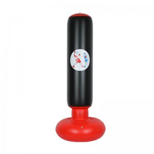 Κατασκευαστές απευθείας πυγμαχία Sandbag, φουσκωτό PVC Vent Boxing Στήλη παιχνίδι για παιδιά και ενήλικες