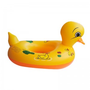 Παιδιά Κολύμπι Κολύμπι Παιδιών, PVC Yellow Duck Forsable Water Ride for Kids