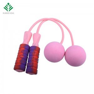 Σχοινί άλματος χωρίς καύση, σταθμισμένο ασύρματο σχοινί άλματος για προπόνηση γυμναστικής, ρυθμιζόμενο σχοινί άλμα σχοινιού για...