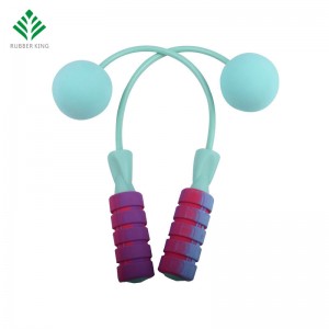 Σχοινί άλματος χωρίς καύση, σταθμισμένο ασύρματο σχοινί άλματος για προπόνηση γυμναστικής, ρυθμιζόμενο σχοινί άλμα σχοινιού για...