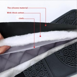 Ανθεκτικά στη θερμότητα γάντια Κουζίνα ψησίματα ψησίματος τροφίμων βαθμού σιλικόνη αντι-κλιμάκωσης θερμικού μόνωση φούρνου φού...