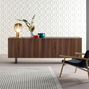 σκανδιναβικό μοντέρνο καρυδιά ξύλο ξύλινο ξύλινο ντουλάπι τηλεοπτικό ντουλάπι σαλόνι