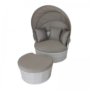 alum&Wicker Sunbed Σετ 83288C