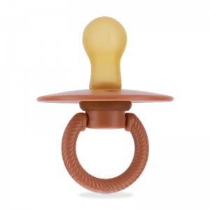 Ανθεκτική σιλικόνη τροφίμων Φυσική νεογέννητη πιπίλα για βρέφη