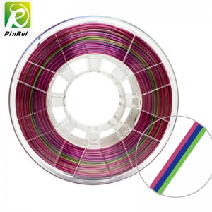 Pinrui Silk Triple Colors σε νήμα διπλό έγχρωμο μετάξι νήμα για 3D εκτυπωτή