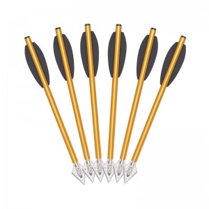 Elongarrow 160mm βέλη αλουμινίου για το πιστόλι Crossbow Outdoor Hunting