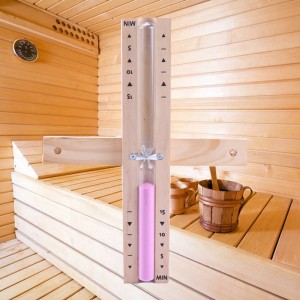 εργοστάσιο χονδρικής 5 15 λεπτά οικολογικά πολύχρωμο περιστρεφόμενο χρονομετρητή άμμου ξύλου κλεψύδρας