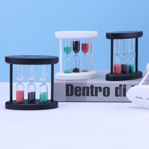 3 σε 1 χρονοδιακόπτη από γυαλί από γυαλί για κουζίνα για κουζίνα μαγειρέματος ευρωπαϊκό δημιουργικό ξύλινο μεταλλικό χρονομετρητ...