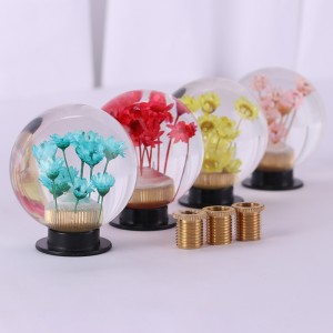 Universal Manual Racing Adaptation Adaptation Gear Shift Knob Resin Ball Head με προσαρμογείς χαραγμένο κουμπί αλλαγής ταχυτήτων και προσαρμοσμένο χονδρικό έθιμο