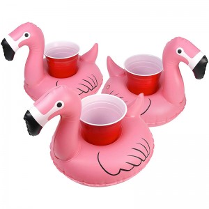 Mini Cup Holder φουσκωτό φλαμίνγκο ποτό πλωτό κάθισμα ποτού