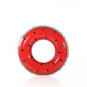 Πράσινο PVC Beach Party Party Poil Forbatable Fruit Swimming Ring