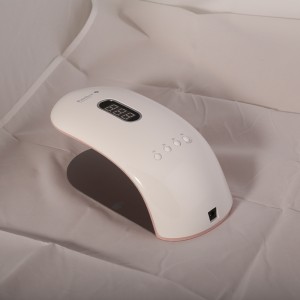 Η γυναίκα μπορεί να κρατήσει το μισό λάμπα της θεραπείας του ουρανού ουράνιο τόξο 2