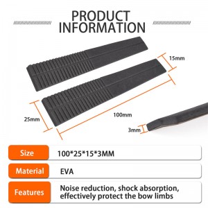 Elongarrow τοξοβολία επαναλαμβανόμενη σταθεροποιητή άκρων