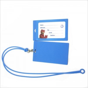 Εργοστάσιο χονδρικής σιλικόνης ταυτότητας σιλικόνης σήμανση σήμα αναγνωριστικό όνομα κάρτα περίπτωσης κάτοχος ετικέτας με καθ...