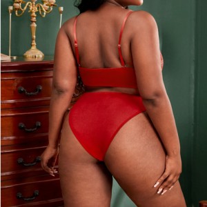 Αντίθετα σετ σουτιέν σετ σέξι εσώρουχα με μπροστινή ισοπαλία σχοινιού