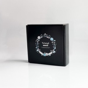 Spot Color Aircraft Box ίντσα πουκάμισο ρούχα χαρτοκιβώτιο μπλουζάκι ρούχα κουτί συσκευασίας κυματοειδούς αεροσκάφους ρούχα Έγχρωμη εκτύ...