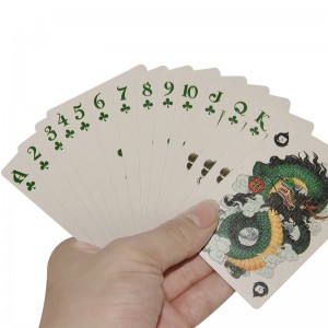 Κάρτα λουλουδιών Custom Custominurer Magic Show Card German German Black Core Paper Open Fan Flower Cut Cut Play