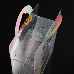 PVC Πλαστικό κουτί δώρου, προσαρμοσμένο διαφανές κουτί δώρου κατόπιν ζήτησης, κατάλληλο για δώρο, Πάσχα, γάμος, πάρτι, αποκριές, Χρι...