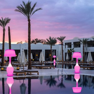 Morden Style Floor Light Multicolor Smart Speaker Floor Lamp Home Lamp με μπαταρία