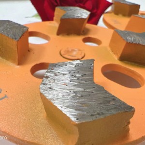 Zhongheng floor diamondinding disc/concrete metal λειαντικό δίσκο 16#