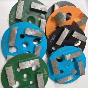 Zhongheng floor diamondinding disc/concrete metal λειαντικό δίσκο 16#