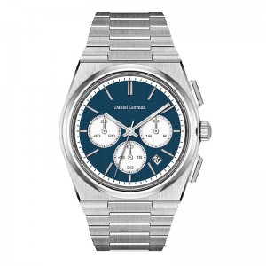 Παρακολουθήστε τους άνδρες καρπούς από ανοξείδωτο χάλυβα πολυλειτουργικό χαλαζία ρολόι DG9004