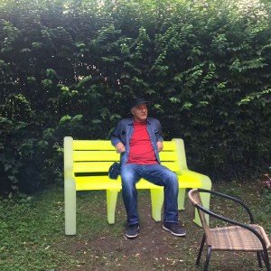 LED GLOWING PARK BENGES για εξωτερικά, PE πλαστική μπαταρία που λειτουργεί πάγκο κήπου, ωδείο, αίθριο, γκαζόν ή κάθισμα κήπου, μπορεί να φέρει ...