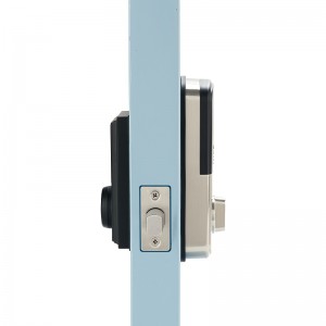 3002 Smart Lock για μπροστινή πόρτα με πληκτρολόγιο οθόνης αφής και δακτυλικά αποτυπώματα, ηλεκτρονική έξυπνη κλειδαριά πόρτας Deadbolt