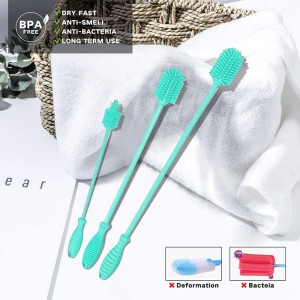 Μαλακό βούρτσα καθαρισμού από σιλικόνη φιάλη