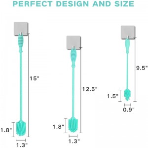 Μαλακό βούρτσα καθαρισμού από σιλικόνη φιάλη